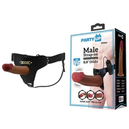 Party Up Vibrating Strap-On