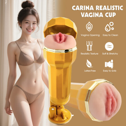Carina Realistic Vagina Cup