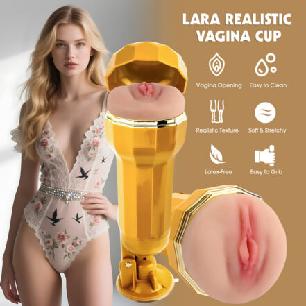 Lara Realistic Vagina Cup