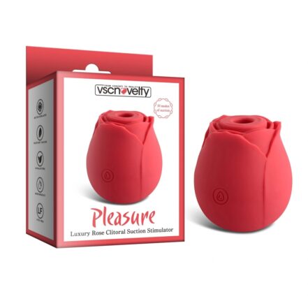 Pleasure Luxury Rose Clitoral Suction Stimulator