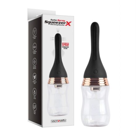 Squeezer-X Auto-Spray Vibrating Douche