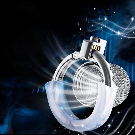 Adjustable Steel Mesh Chastity Cage