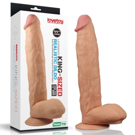 11" Legendary King Sized Realistic Dildo