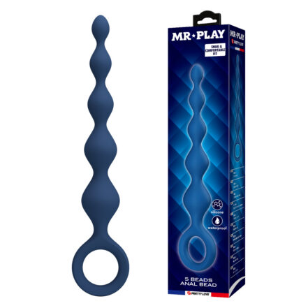 Mr Play 8" Silicone Anal Beads