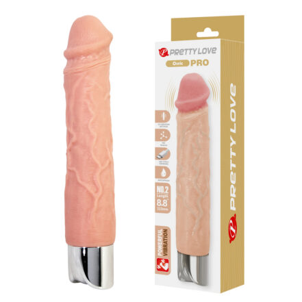 8.8" Vibration Textured Dildo