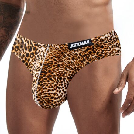 Leopard/Snake Skin Print Sexy Briefs