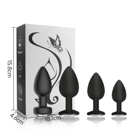 4 pcs Butt Plug Set