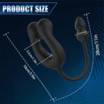 Product size guide: overall length 28 cm (11 in), insertable length ~10 cm (3.9 in), widest diameter 3.5 cm (1.3 in).