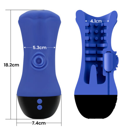 OraPulse Duo Stroker – Licking & Vibration