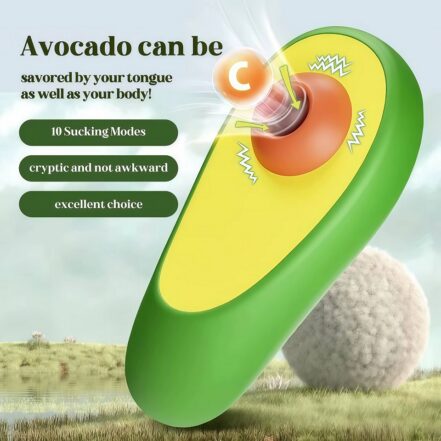 The Avocado Clitoral Air Pulse Vibrator