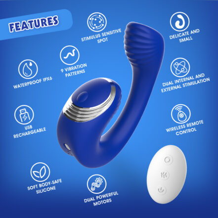 Lust Meteor Horny Remote Vibrator
