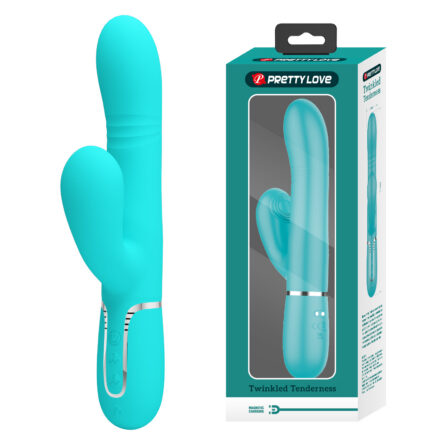 Pretty Love Gigi Clitoral Thumping and Nodding Rabbit Vibrator