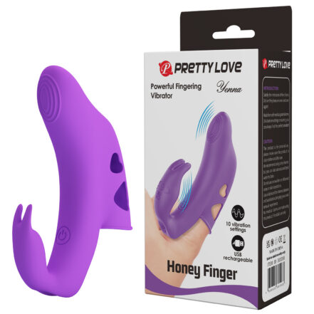 Pretty Love Yenna Honey Finger G-Spot & Clitoral Vibrator 