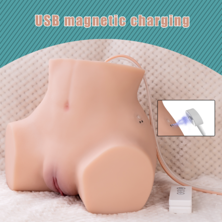 Lorna Sucking & Vibrating Vaginal Masturbator