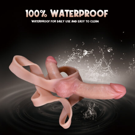 Dual Dildo Strap-On Harness Panty